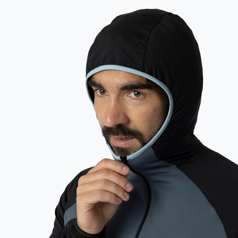 Férfi trekking pulóver DYNAFIT Transalper Light Polartec Hoody black out cinder/0720 4