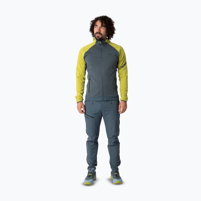 Férfi túrafelső DYNAFIT Transalper Thermal Hoody golden lime/0720 2