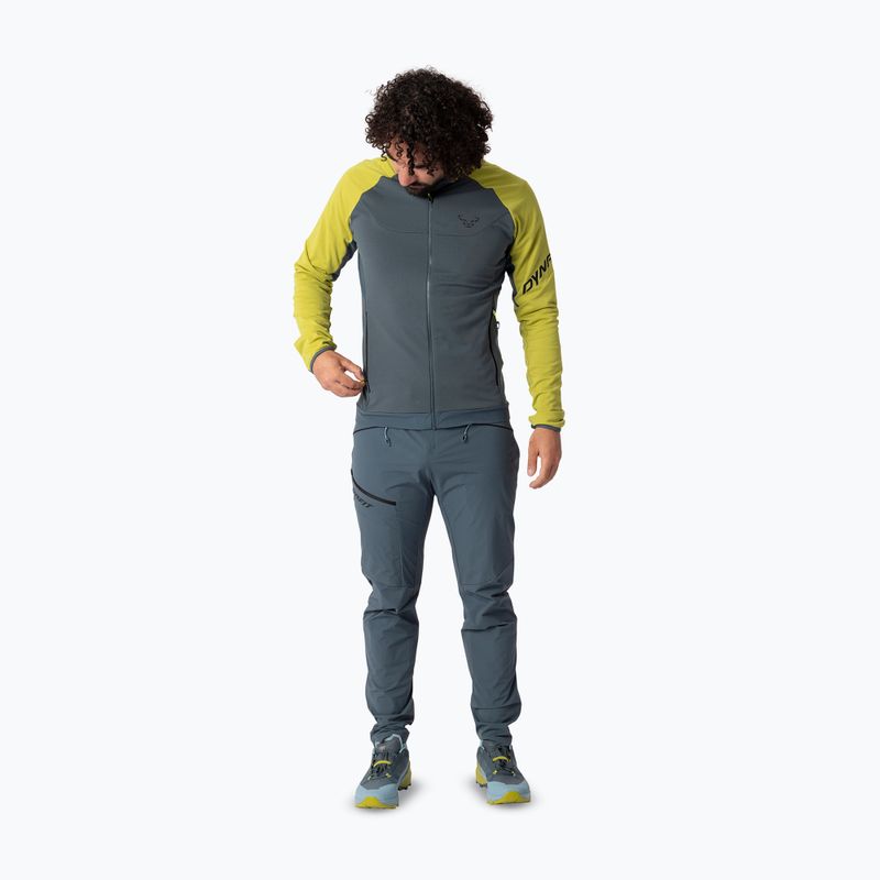 Férfi túrafelső DYNAFIT Transalper Thermal Hoody golden lime/0720 4