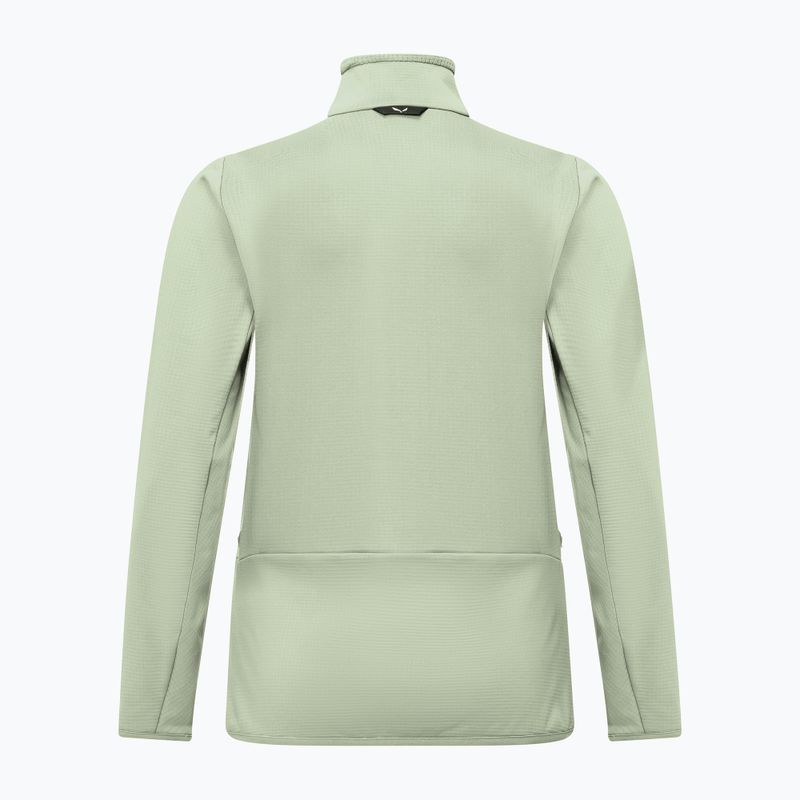 Női túra pulóver Salewa Puez Cammio PL Pastel Green 2