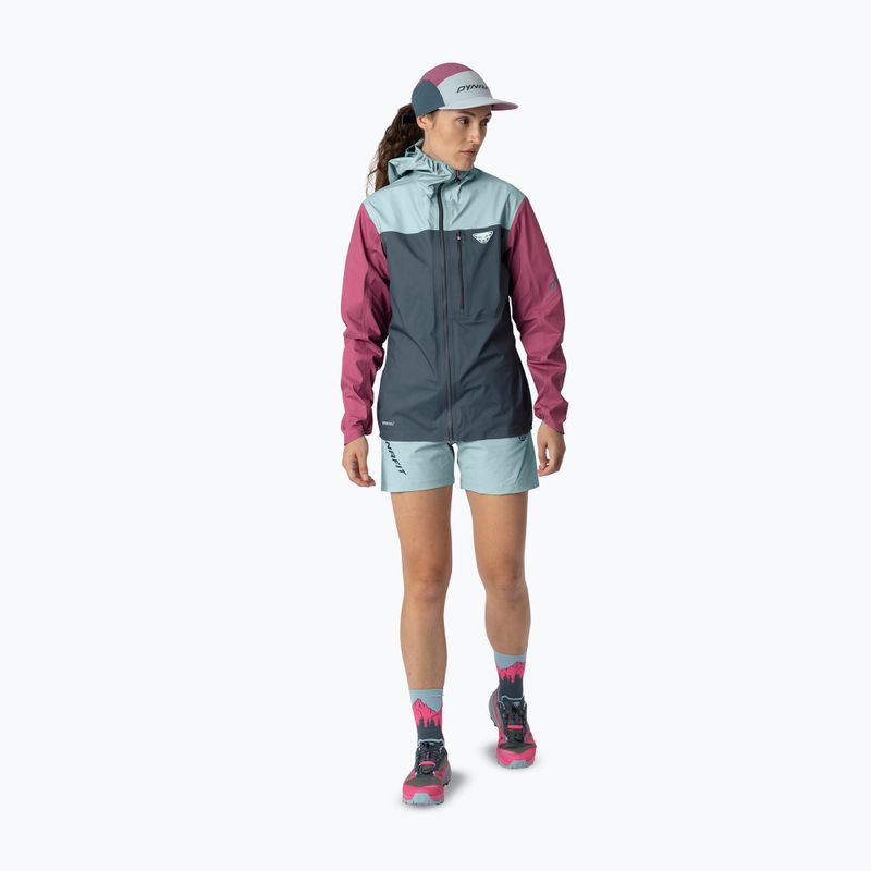 Női esőkabát DYNAFIT Traverse 3L cinder cloud blue/3180 2