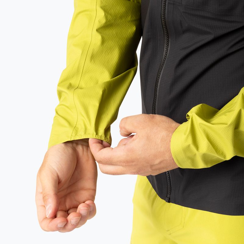 Férfi esőkabát  DYNAFIT Traverse 3L black out cinder/0720 4