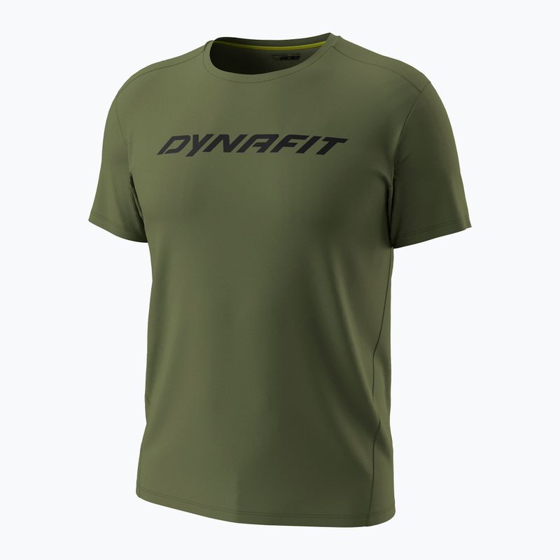 Férfi trekking póló Dynafit Traverse T-Shirt military green 3