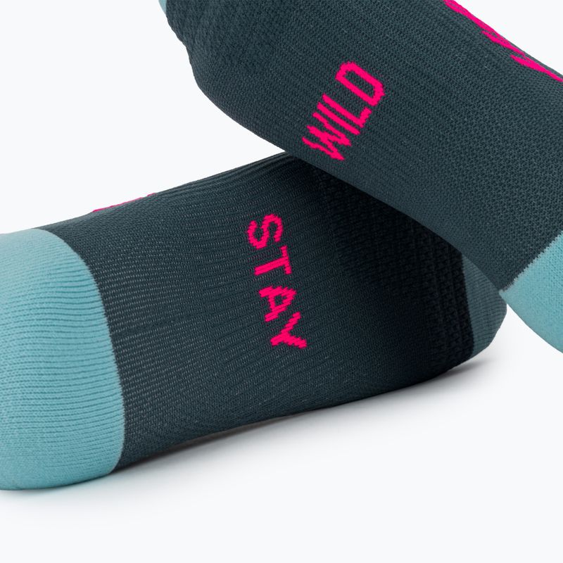 Zokni DYNAFIT Traverse Crew cinder pink glo/6070 6