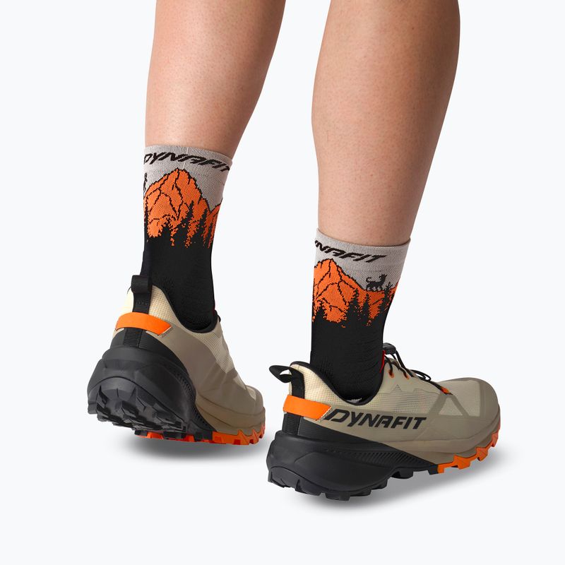 Sízokni DYNAFIT Traverse Mid black out ultra orange/4220 7