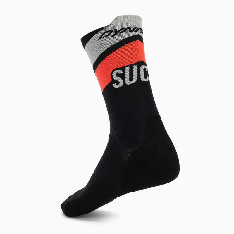 Zokni DYNAFIT Ultra Crew black out ultra coral/6A10 2