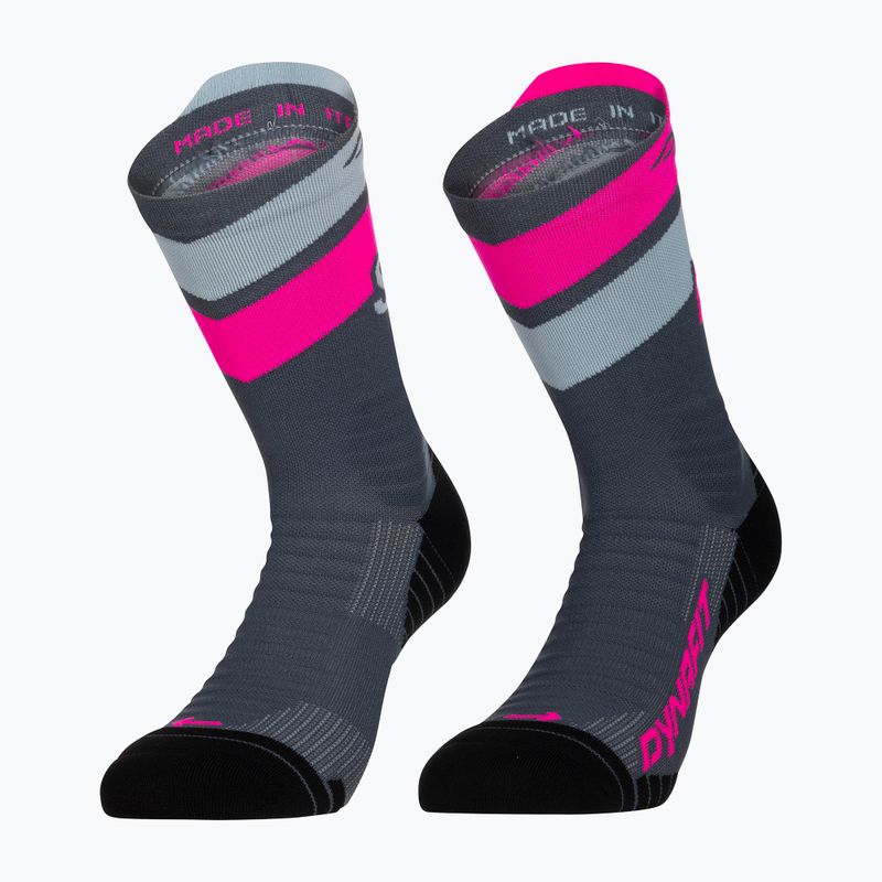 Zokni DYNAFIT Ultra Crew cinder pink glo/6070