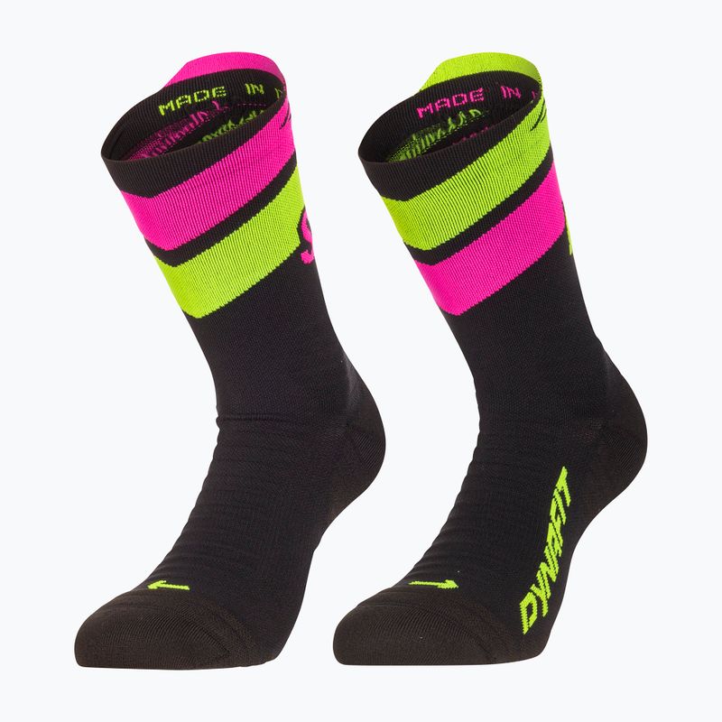 Zokni DYNAFIT Ultra Crew black out ultra yellow/5A30 5