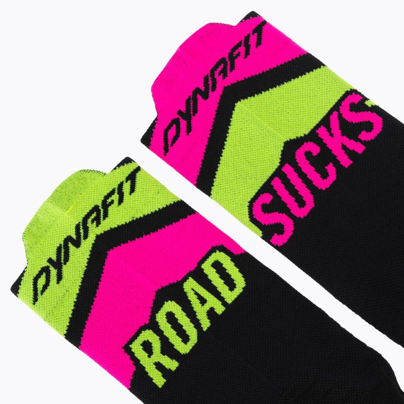 Zokni DYNAFIT Ultra Crew black out ultra yellow/5A30 3