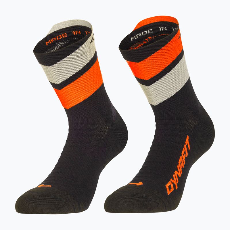 Zokni DYNAFIT Ultra Mid black out ultra orange/4220