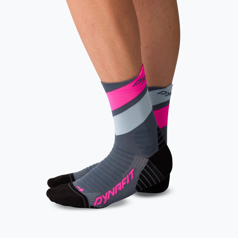 Zokni DYNAFIT Ultra Mid cinder pink glo/6070 5