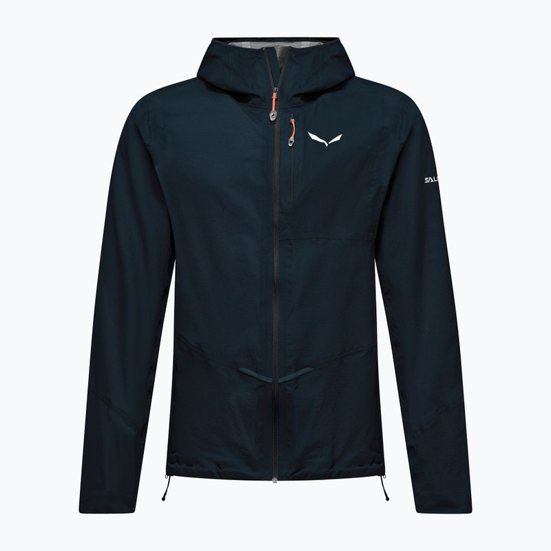 Férfi esőkabát Salewa Pedroc 2 PTX 2.5 Light blueberry