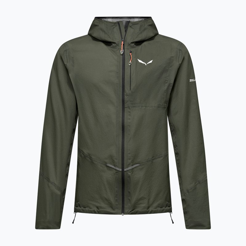Férfi esőkabát Salewa Pedroc 2 PTX 2.5 Light faded green 8