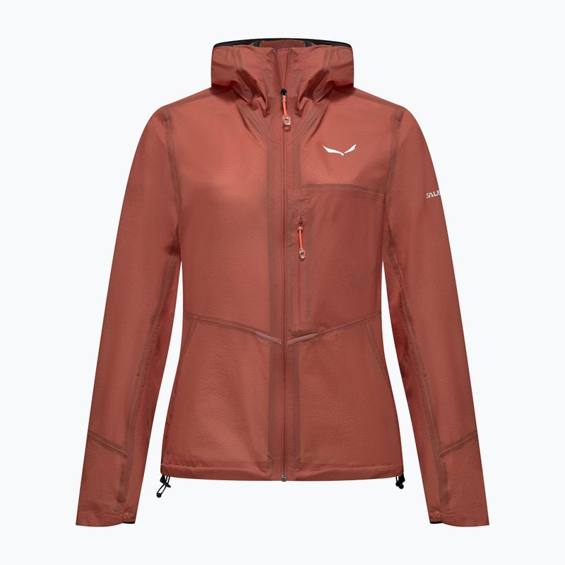 Női esőkabát Salewa Pedroc 2 PTX 2.5 Light etruscan red 9