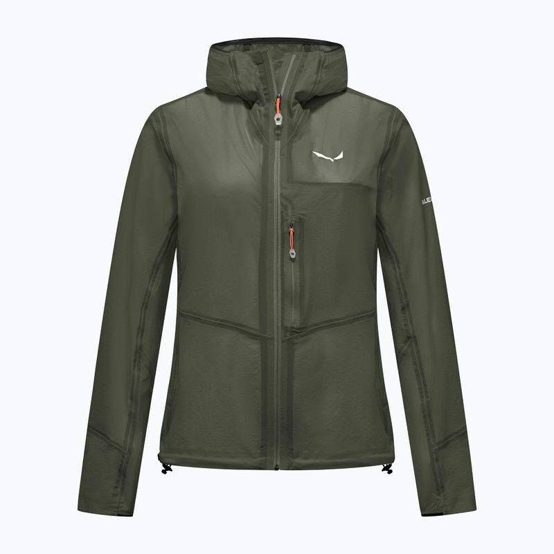 Női esőkabát Salewa Pedroc 2 PTX 2.5 Light faded green