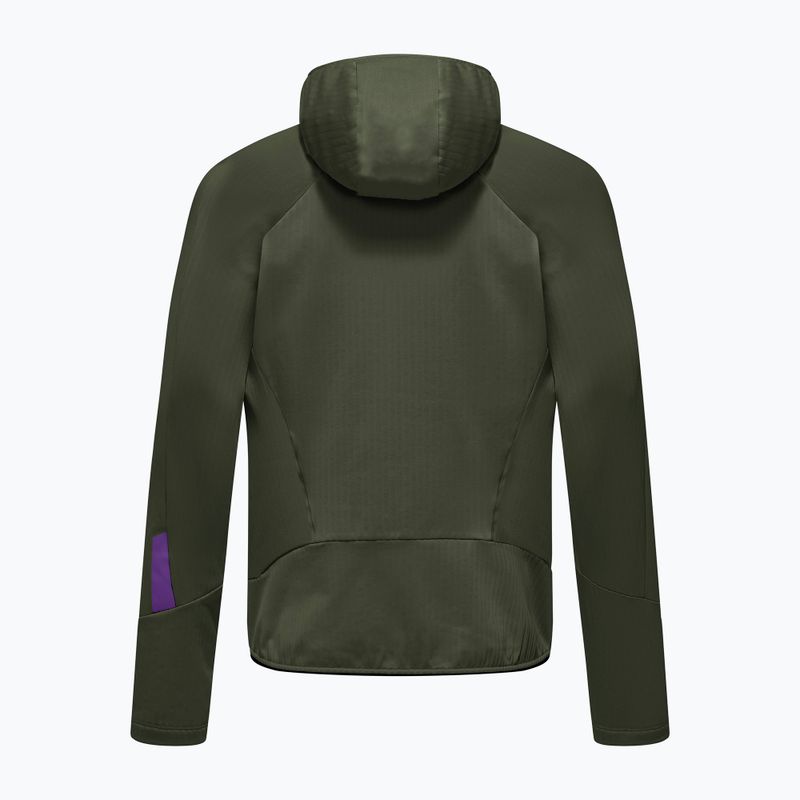 Férfi szélálló dzseki Salewa Pedroc PL 3 HD dark olive 2