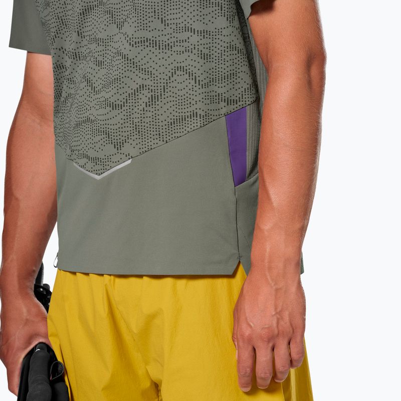 Salewa Pedroc Tech Dry férfi póló faded green 4