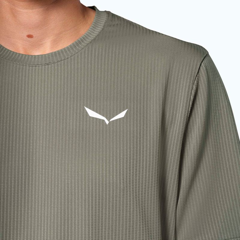 Salewa Pedroc Dry Light férfi póló faded green 4