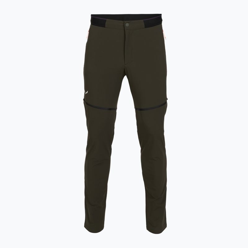 Férfi túranadrág Salewa Pedroc 3 DST 2IN1 dark olive