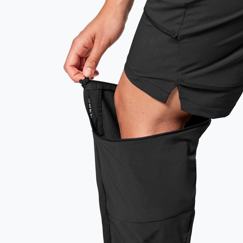 Női túranadrág Salewa Pedroc 3 DST 2IN1 black out 5