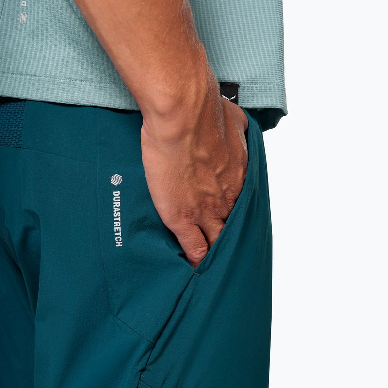 Férfi túranadrág Salewa Pedroc 3 DST Light pond blue 4