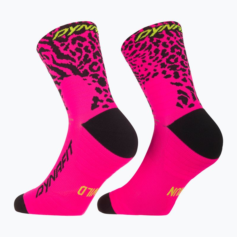 Zokni DYNAFIT Run Wild Mid pink glo/0910 5
