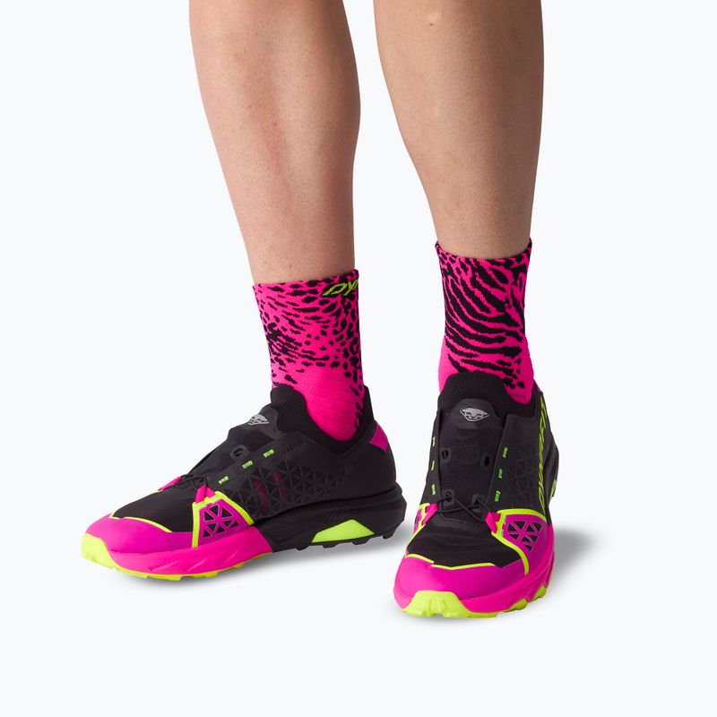 Zokni DYNAFIT Run Wild Mid pink glo/0910 6