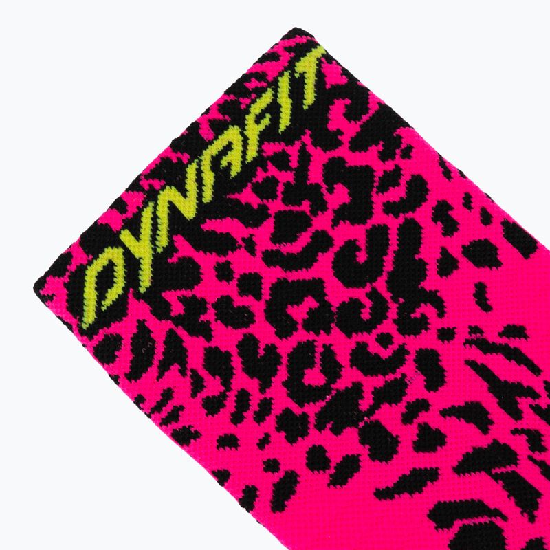 Zokni DYNAFIT Run Wild Mid pink glo/0910 3