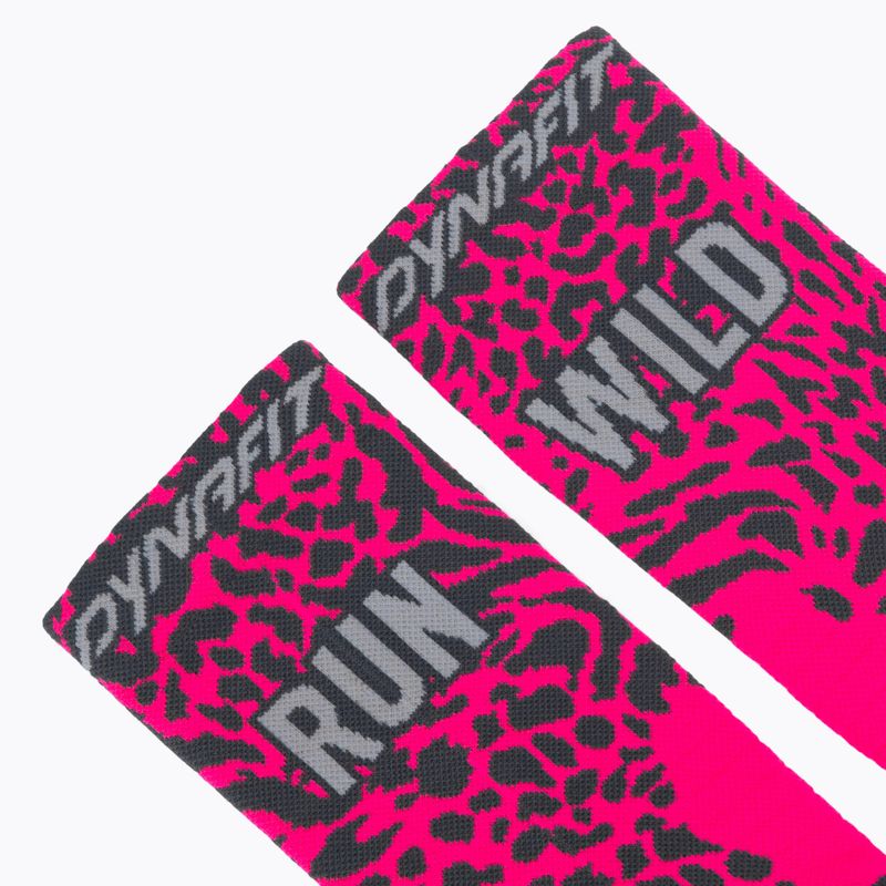 Zokni DYNAFIT Run Wild Crew pink glo 3