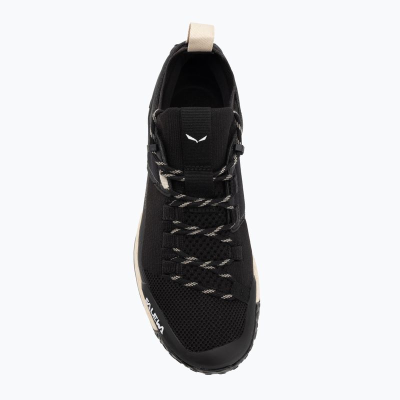 Női túracipő Salewa Puez 2 Knit Powertex black/black 5