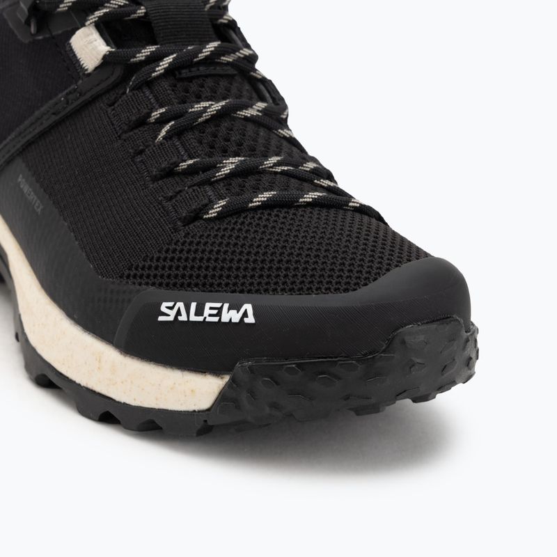 Női túracipő Salewa Puez 2 Knit Powertex black/black 7