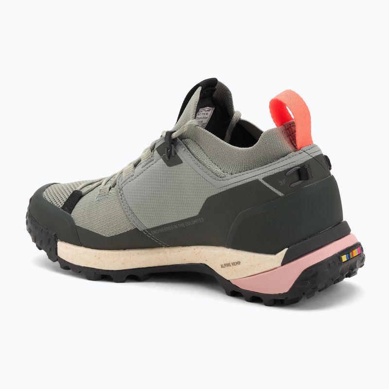 Női trekking cipő Salewa Puez 2 Knit Powertex shadow/dark olive 3