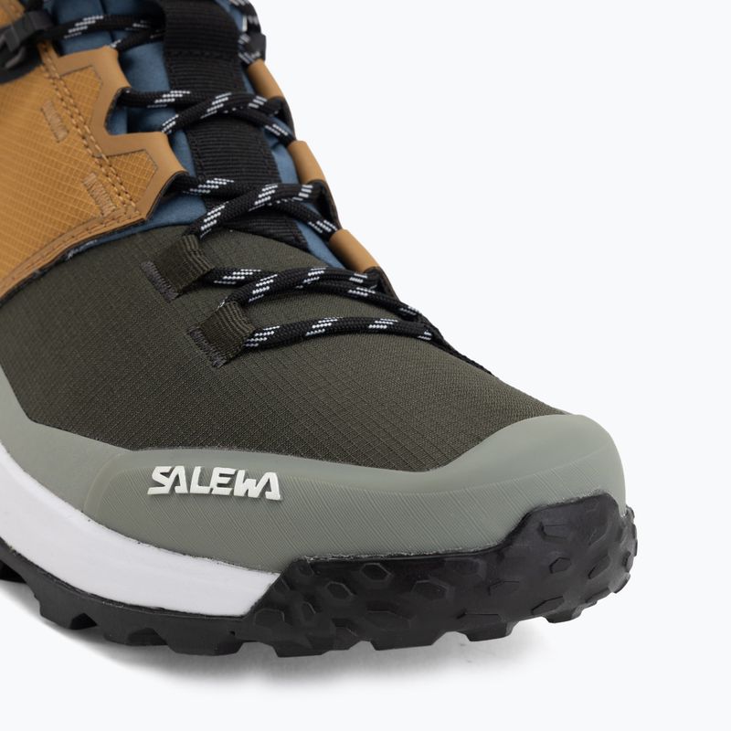 Férfi túrabakancs Salewa Puez 2 Mid Ptx golden brown/shadow 7