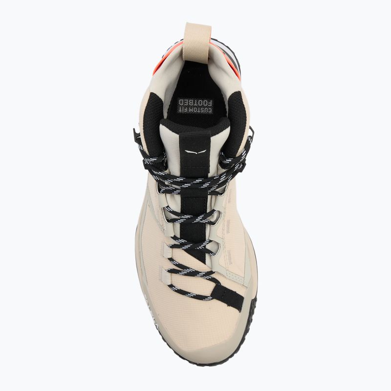 Salewa női túrabakancs Puez 2 Mid Ptx zabpehely/zabpehely 5