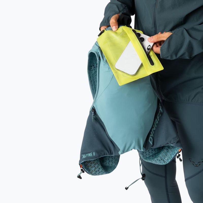 Futómellény DYNAFIT Alpine 8 Vest smoke blue/cinder 11