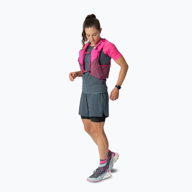 Futómellény DYNAFIT Alpine 8 Vest pink glo/amaranth 2