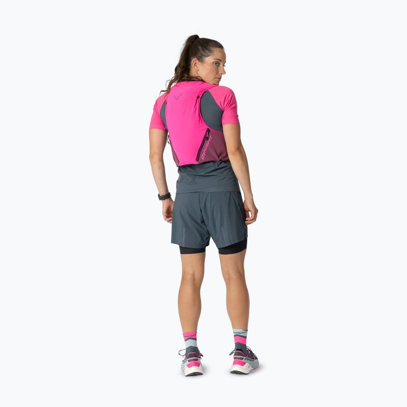 Futómellény DYNAFIT Alpine 8 Vest pink glo/amaranth 3