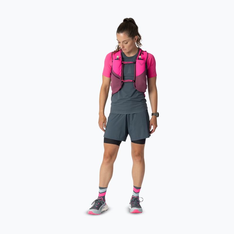 Futómellény DYNAFIT Alpine 15 Vest pink glo/amaranth 3