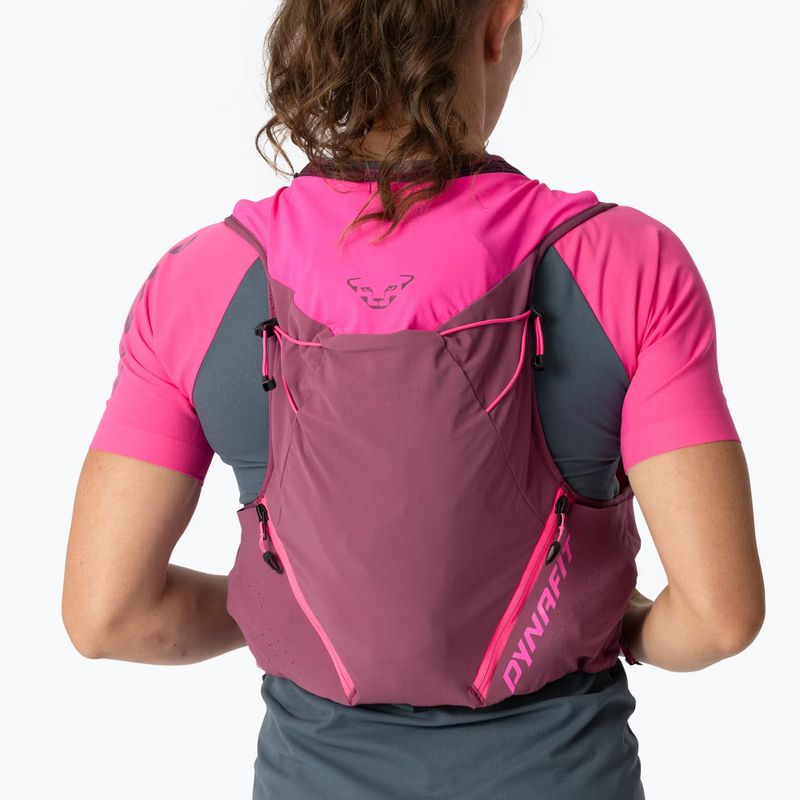 Futómellény DYNAFIT Alpine 15 Vest pink glo/amaranth 5