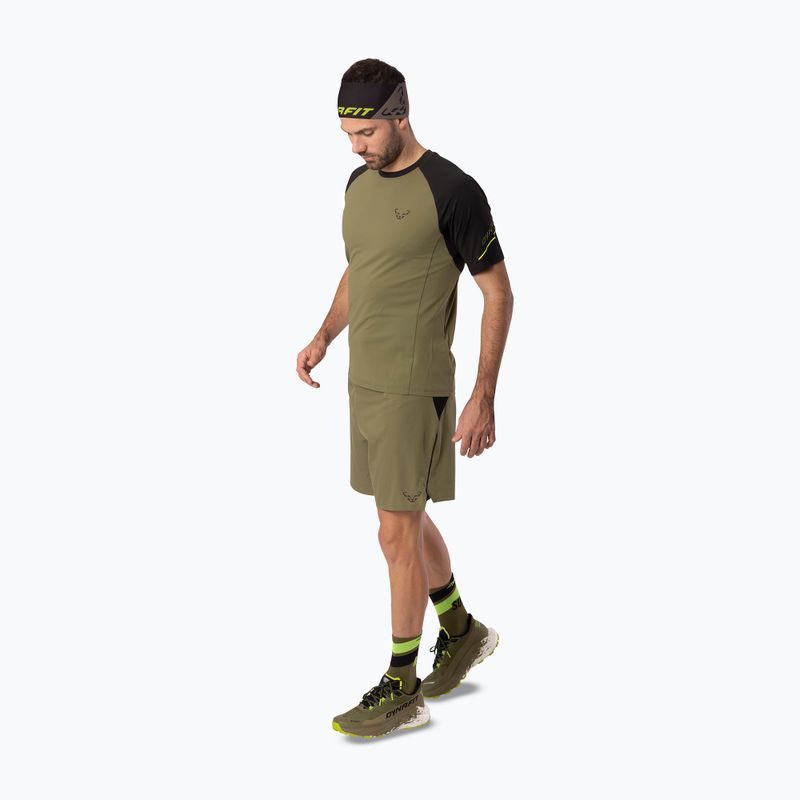 Férfi futó póló DYNAFIT Alpine Pro military green/0910 2