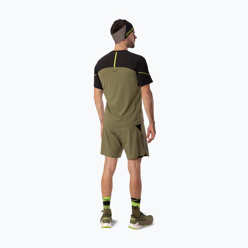 Férfi futó póló DYNAFIT Alpine Pro military green/0910 3