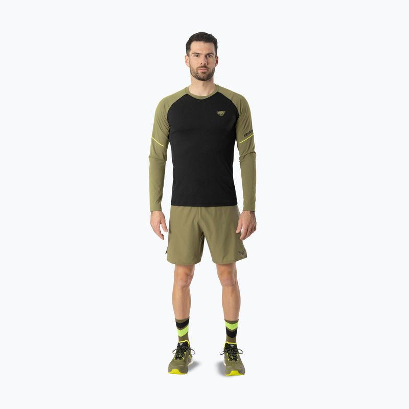Férfi futó hosszú ujjú póló DYNAFIT Alpine Pro military green/0910 2