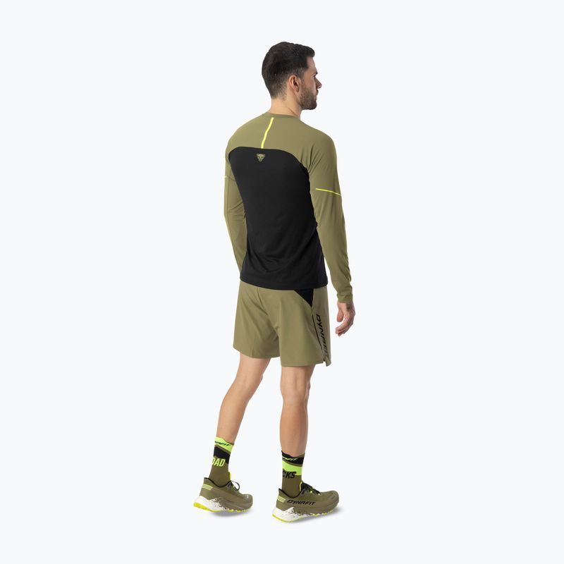 Férfi futó hosszú ujjú póló DYNAFIT Alpine Pro military green/0910 3