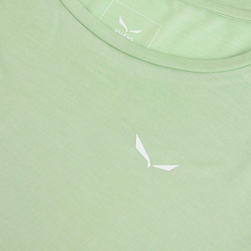 Női túra hosszú ujjú póló Salewa Puez Melange Dry pastel green melange 3