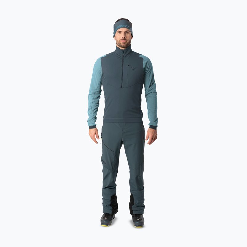 Férfi sítúra pulóver DYNAFIT Blacklight Thermal 1/2 Zip smoke blue/0720 2