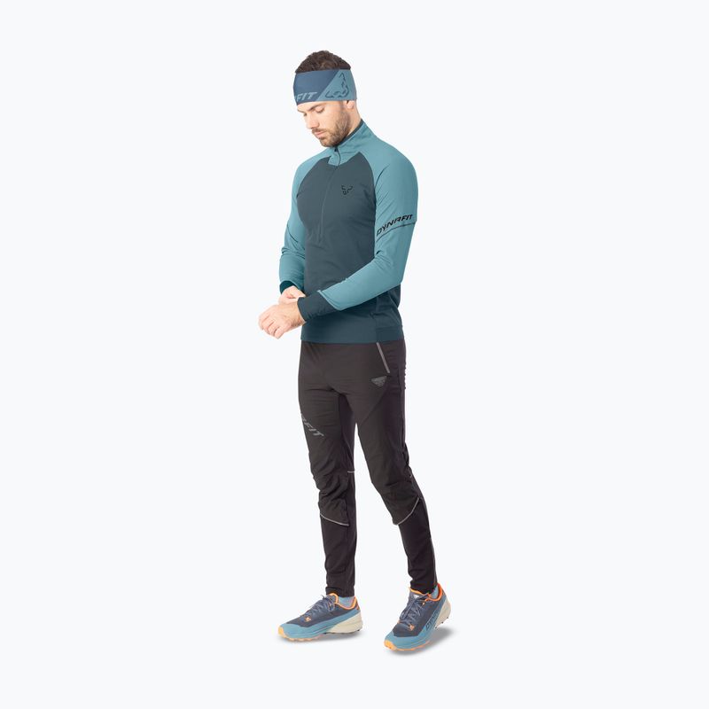 Férfi futópulóver Dynafit Alpine LS 1/2 Zip Tee smoke blue/0720/3162 2