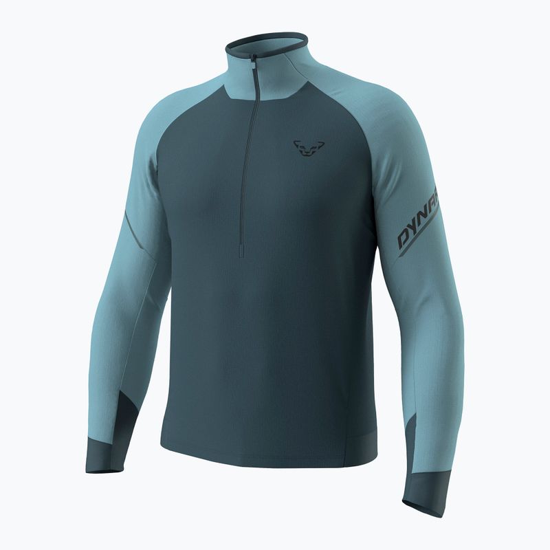 Férfi futópulóver Dynafit Alpine LS 1/2 Zip Tee smoke blue/0720/3162 4