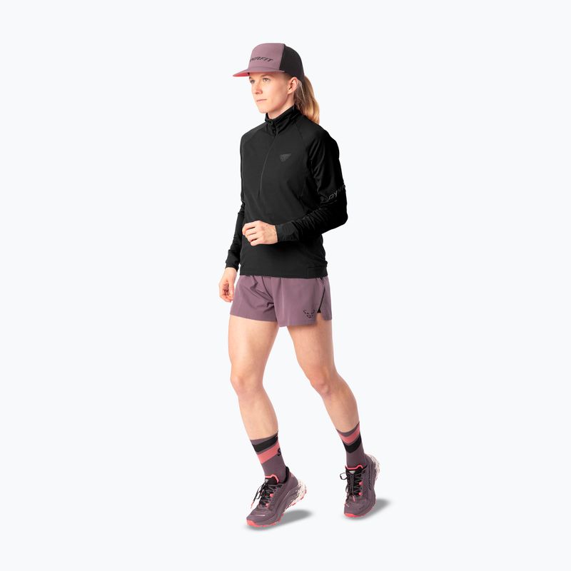 Női futópulóver Dynafit Alpine LS 1/2 Zip Tee black out 2