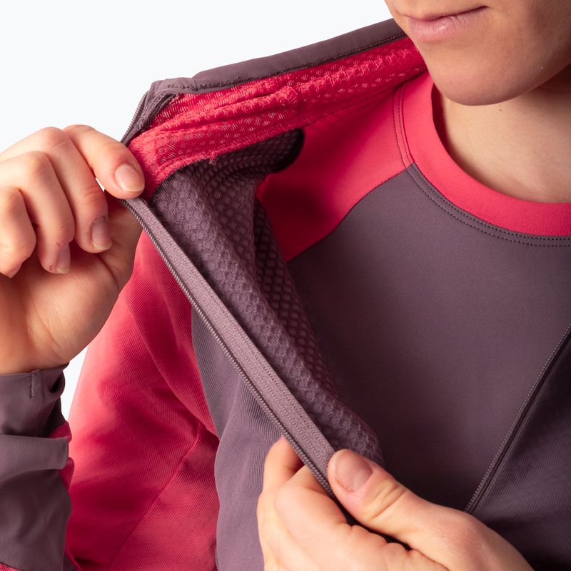 Női futópulóver Dynafit Alpine LS 1/2 Zip Tee cabana/6A90 5
