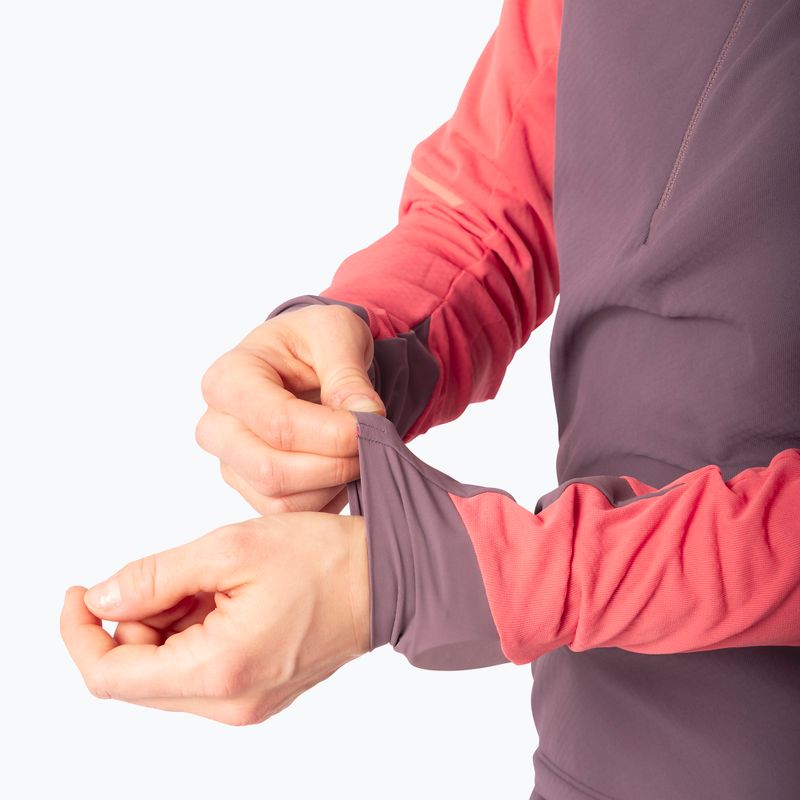 Női futópulóver Dynafit Alpine LS 1/2 Zip Tee cabana/6A90 6